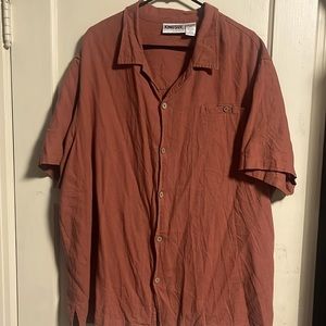 King size orange shirt